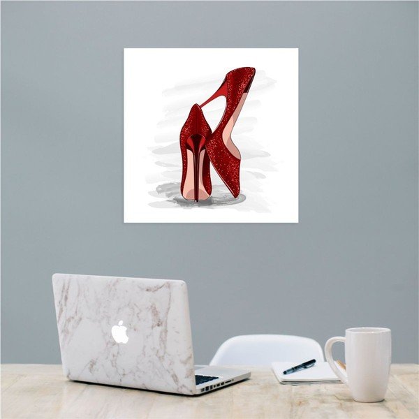Sienų lipdukas Šiaurės Karolina Scandinavian Home Decors Stiletto, 30 x 30 cm