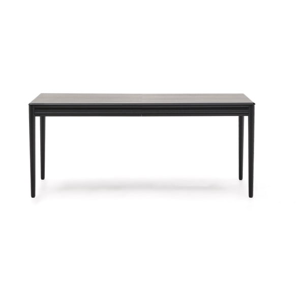 Prailginamas valgomojo stalas su papildomu stalviršiu iš ąžuolo 90x160 cm Lenon – Kave Home-image-4