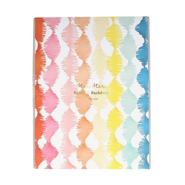 Girlianda Rainbow Twisty Fringe – Meri Meri-image-2