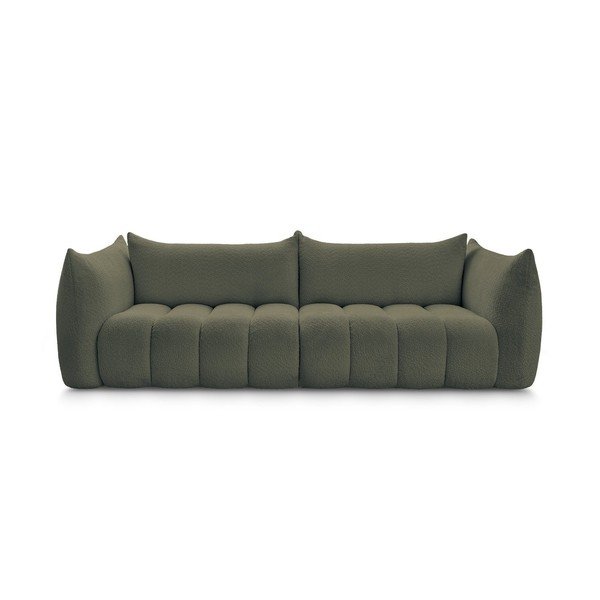 Žalios spalvos sofa iš boucle 286 cm Azra – Bobochic Paris