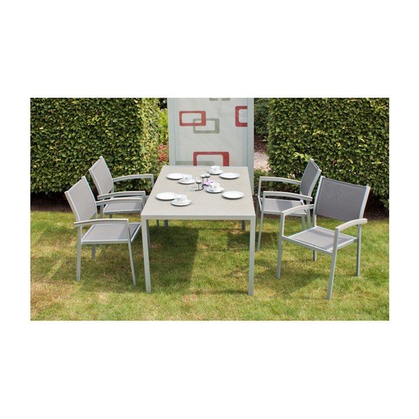 Sodo valgomojo stalas 90x150 cm Grace – Garden Pleasure-image-4