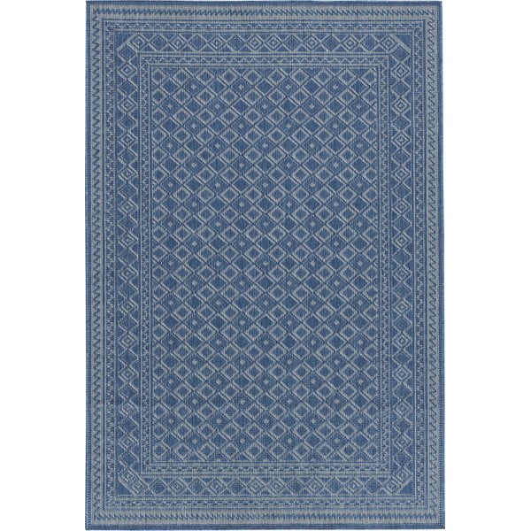Mėlynas lauko kilimas 290x200 cm Terrazzo - Floorita