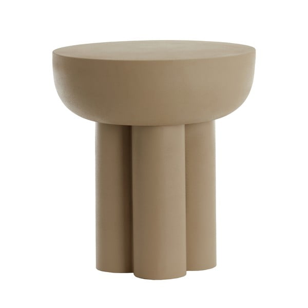 Iš metalo apvalios formos šoninis stalas ø 46 cm Mikola – Light & Living