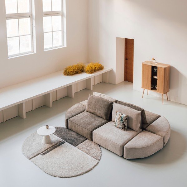 Sofa smėlio spalvos 318 cm Hunter – Zuiver-image-3