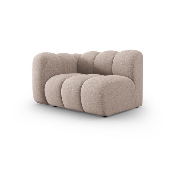 Modulinė sofa smėlio spalvos (su kairiuoju kampu) Lupine – Micadoni Home-image-2