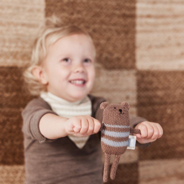 Barškutis Bella Bear – OYOY Mini-image-1