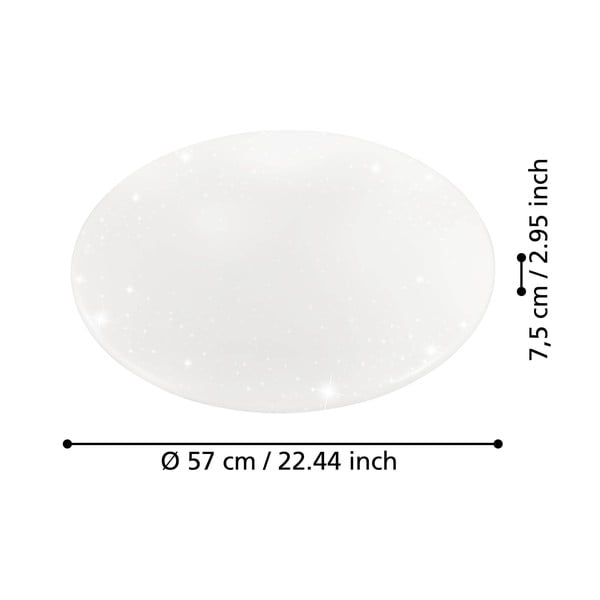 Lubinis šviestuvas baltos spalvos LED GIRON-S – EGLO-image-3