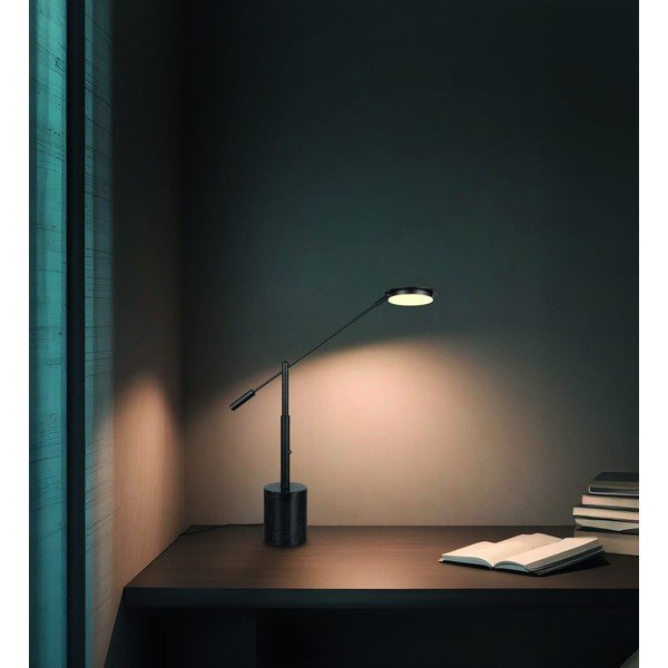 Juodos spalvos stalinis šviestuvas LED (aukštis 65 cm) Fiore – Trio Select-image-1