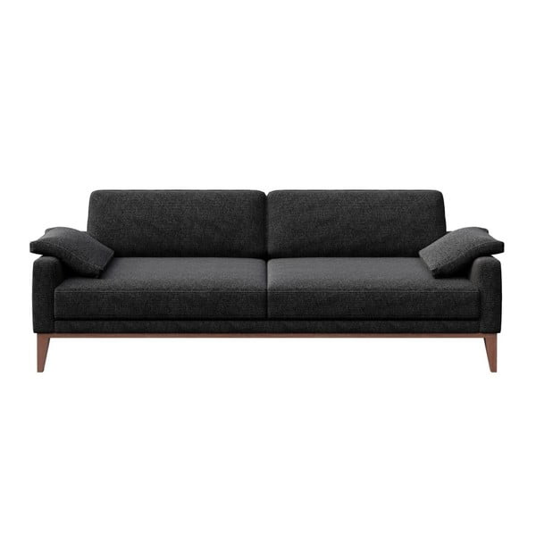 Antracito pilkos spalvos sofa MESONICA Musso, 211 cm