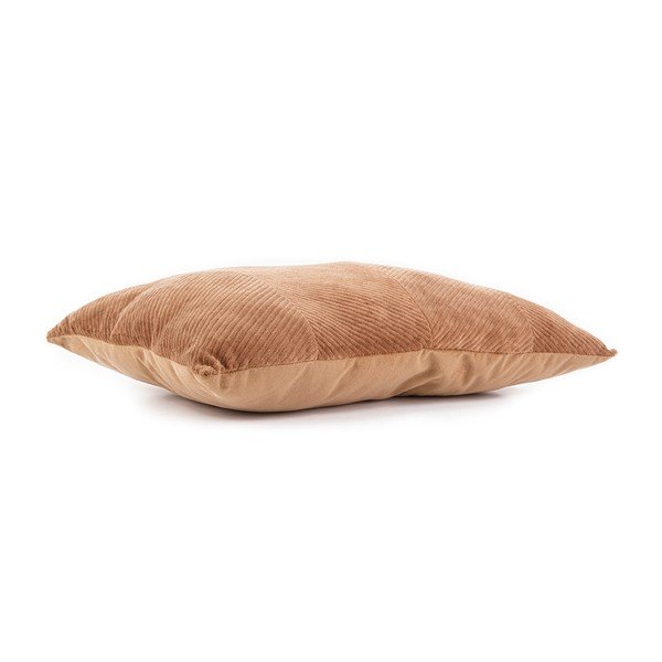 Ruda aksominė pagalvė PT LIVING Velvet, 60 x 30 cm-image-2