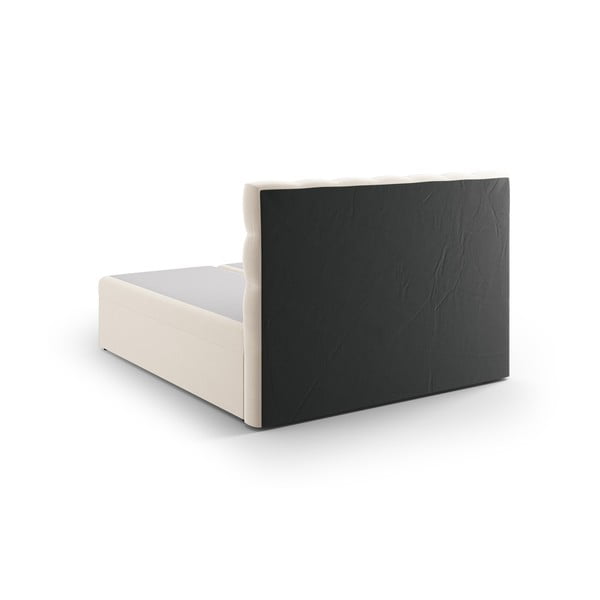 Spyruoklinė lova smėlio spalvos su sandėliavimo vieta 160x200 cm Bali – Cosmopolitan Design-image-3