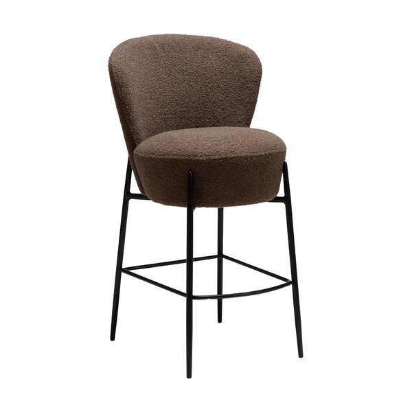 Rudos spalvos baro taburetė (sėdynės aukštis 68 cm) Orbit – DAN-FORM Denmark