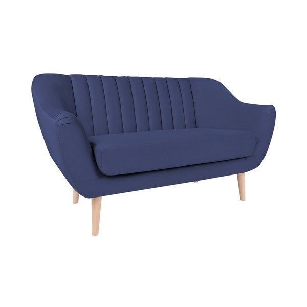 Mėlyna dvivietė sofa "Micadoni Home Vincente-image-4