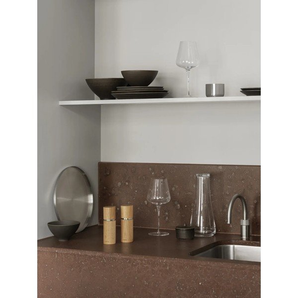 Tamsiai rudas keraminis dubuo ø 17 cm KUMI - Blomus-image-1