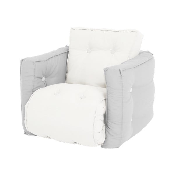 "Karup Design Mini Dice" šviesiai pilka vaikiška sofa-kėdė