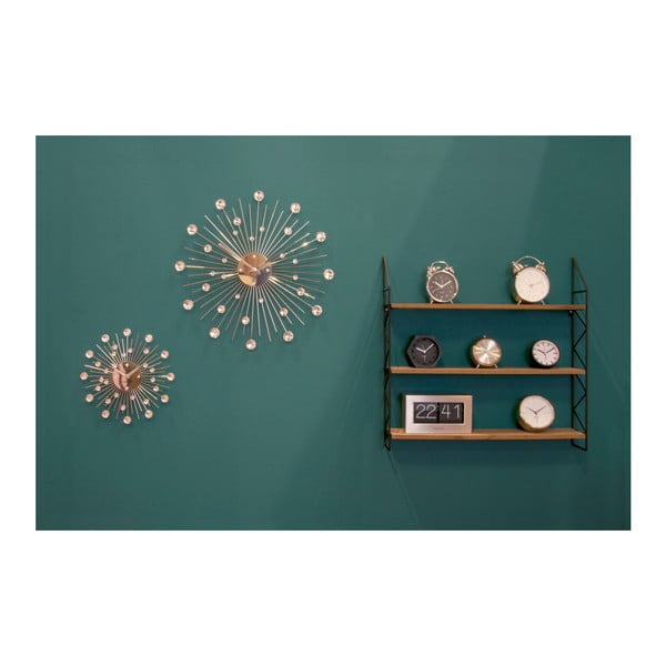 Metalinio sidabro spalvos žadintuvas Karlsson Mr. White-image-2