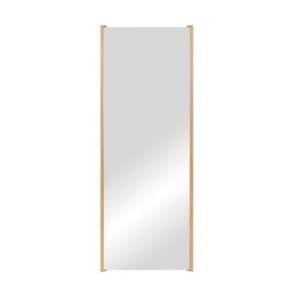 Sieninis veidrodis su medžio masyvo rėmu 60x160 cm Lun – noo.ma