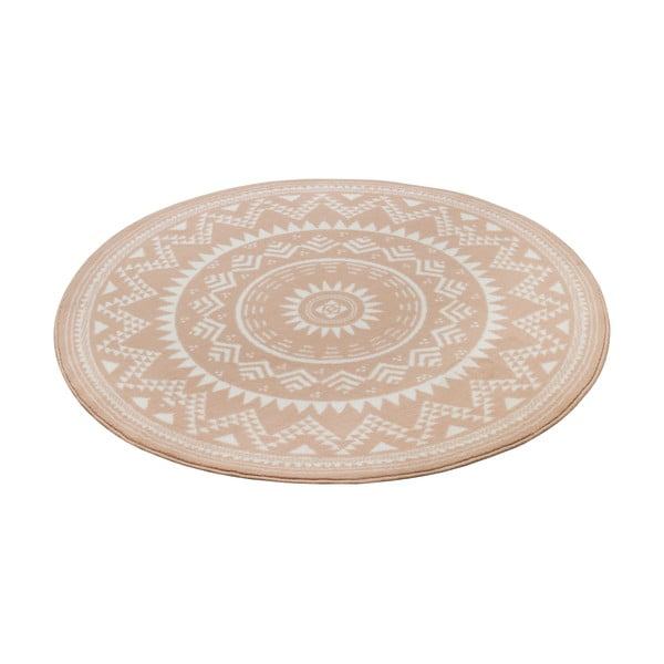 Smėlio spalvos apvalus kilimas ø 200 cm Valencia - Hanse Home-image-2