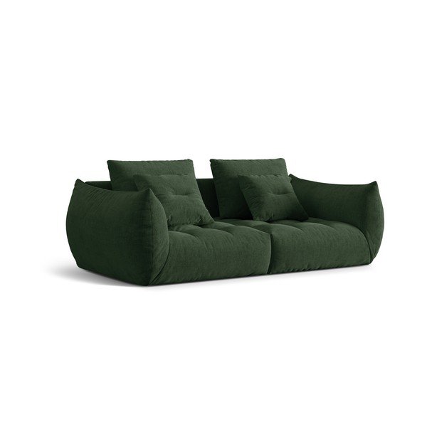 Sofa tamsiai žalios spalvos 232 cm Bloom – Micadoni Home-image-2