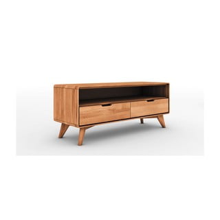 Televizoriaus staliukas iš bukmedžio medienos 120x48 cm Greg - The Beds