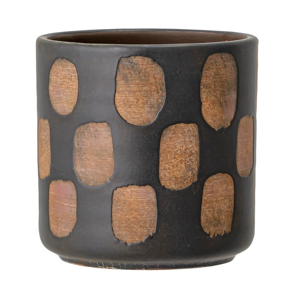 Terakotos vazonas Bloomingville Avo Deco, aukštis 12 cm-image-1