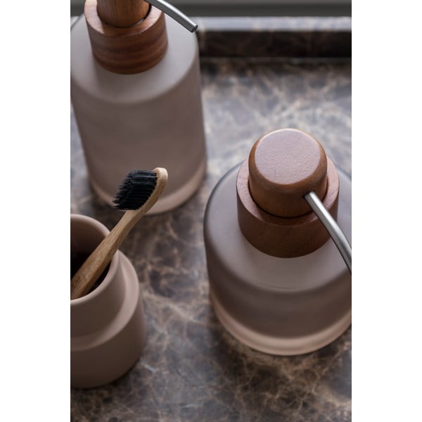 Iš stiklo muilo dozatorius rudos spalvos 280 ml Modest – Mette Ditmer Denmark-image-1