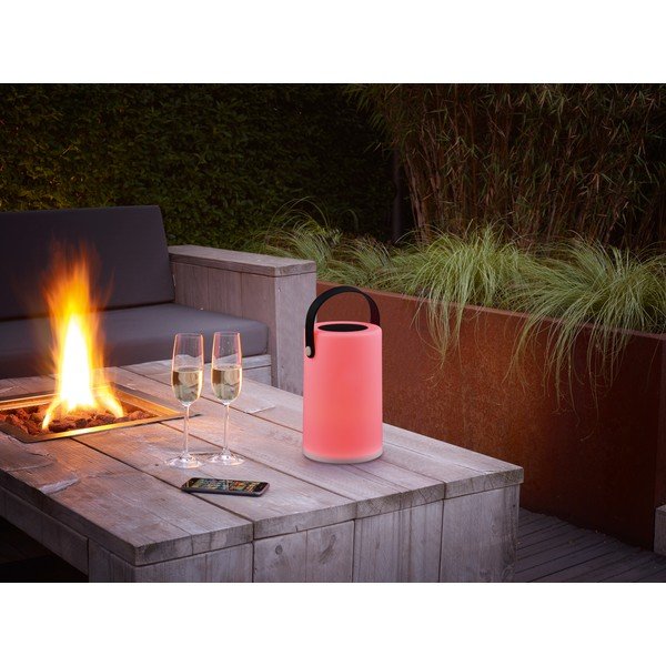 Lauko šviestuvas LED saulės baterijos (aukštis 21 cm) Garcia – Reality-image-1