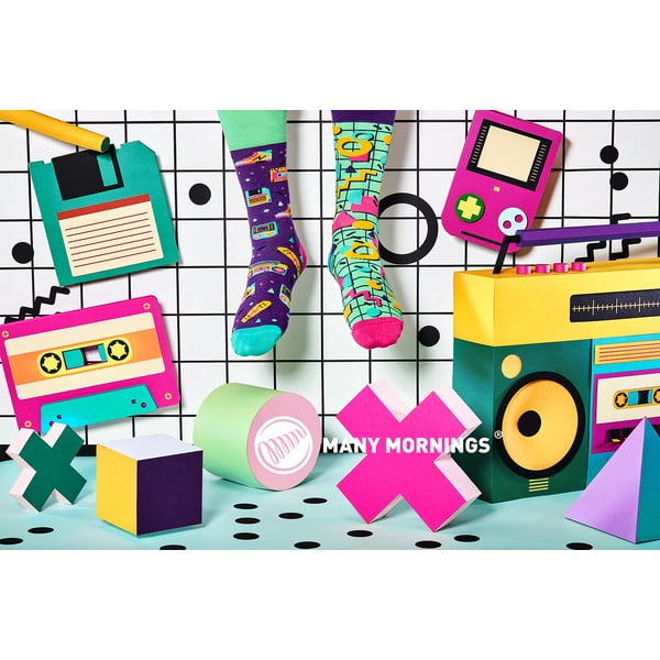 Kojinės Many Mornings Back to the 90s, 39-42 dydis-image-1