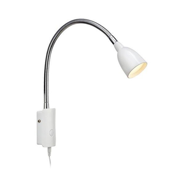 Sieninė lempa baltos spalvos Tulip – Markslöjd