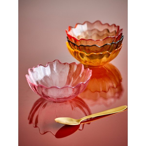 Skirta ledams iš stiklo  maži dubenys 4 vnt. 120 ml Kana – Bloomingville-image-1