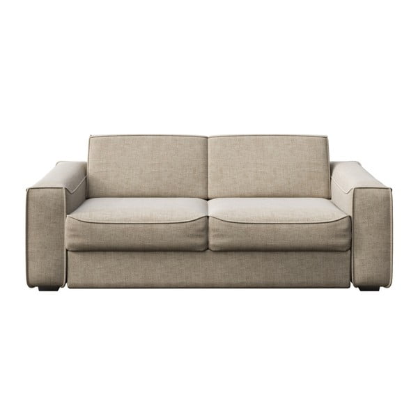 Kreminės spalvos sofa-lova MESONICA Munro, 224 cm