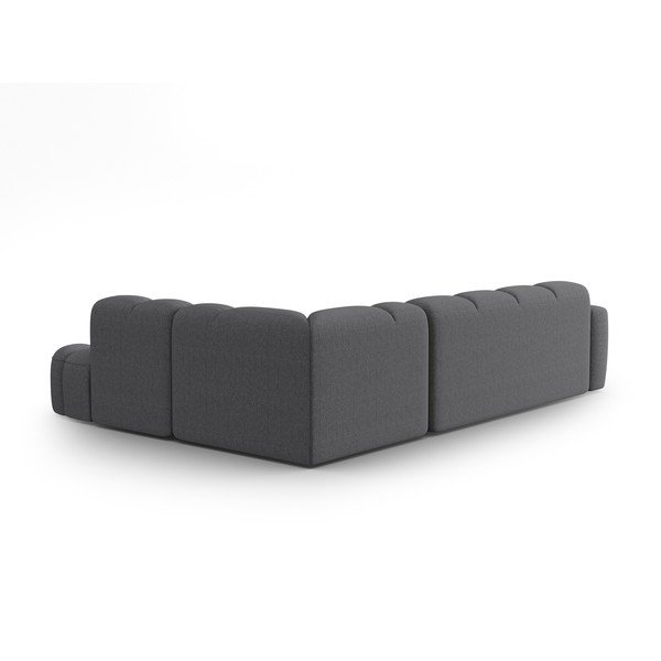 Kampinė sofa pilkos spalvos Lisa – Micadoni Home-image-4