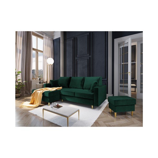 Žalias pufas Mazzini Sofas Muguet, 60 x 45 cm-image-3