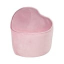 Vaikiškas pufas šviesiai rožinės spalvos iš velveto Lil Sofa – Roba