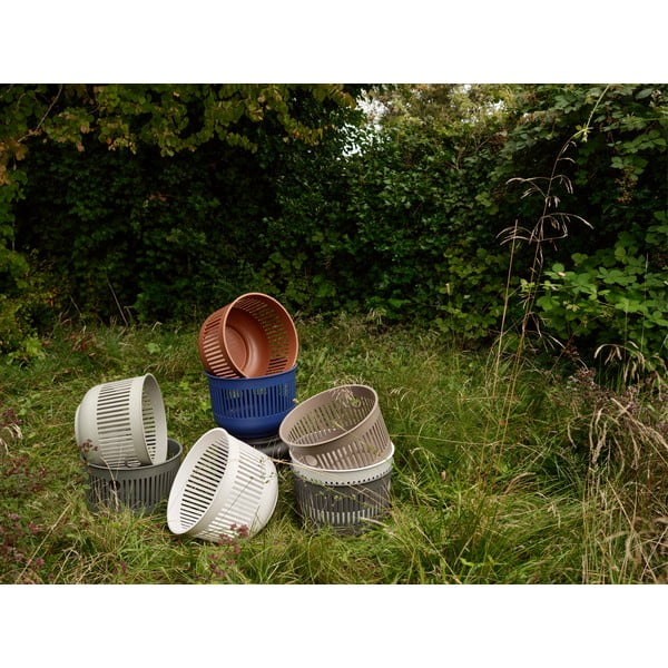 Baltos spalvos iš plastiko skalbinių krepšys 35 l Ume – Zone-image-1