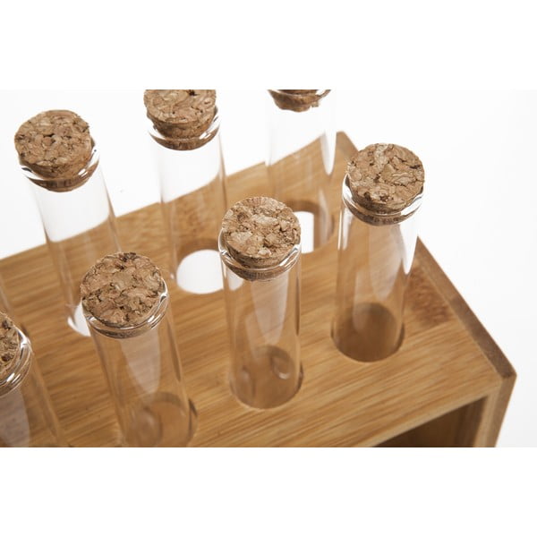 Prieskonių indai 12 vnt. su stovu Vanilla – Bambum-image-3