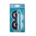 2 dalių juodos spalvos sieninis vakuuminio tvirtinimo rinkinys Wenko Vacuum-Loc Classic Plus