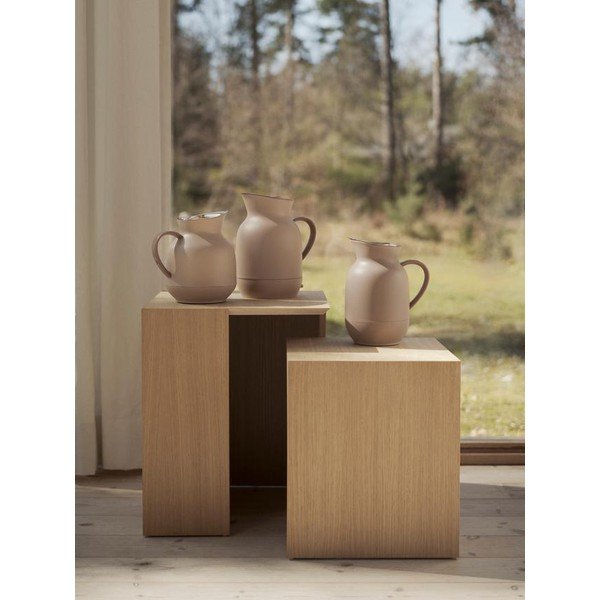 Persikų spalvos iš plastiko termosas 1 l Amphora – Stelton-image-1