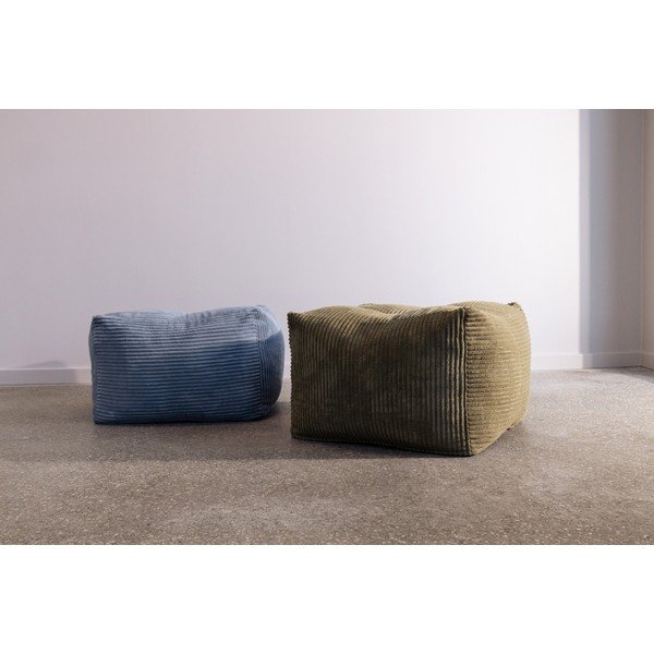 Terakotos spalvos pufas iš kordinio velveto Buddy – Karup-image-3
