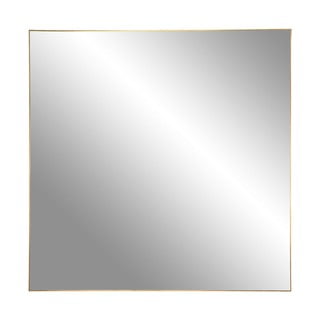 Sieninis veidrodis su aukso spalvos rėmu House Nordic Jersey, 60 x 60 cm