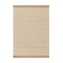 Rankų darbo smėlio spalvos/kreminės spalvos iš vilnos kilimas 120x170 cm Lima Sand – Asiatic Carpets