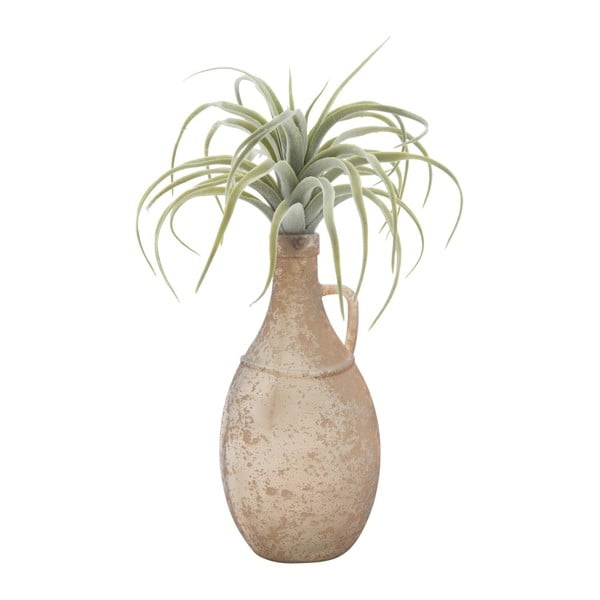 Smėlio spalvos perdirbto stiklo vaza Mauro Ferretti Roma, ⌀ 12,5 cm-image-1