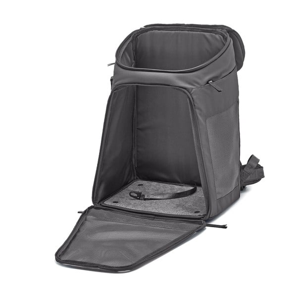 Tamsiai pilkos spalvos kuprinė visi augintiniai 27x35 cm Zaino Asphalt – MiaCara