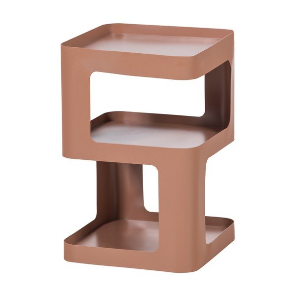 Iš metalo šoninis stalas 35x35 cm Riv – WOOOD