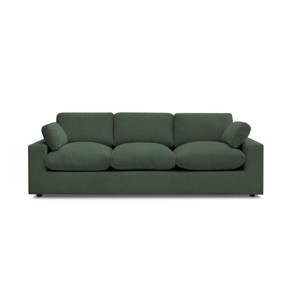 Žalios spalvos sofa iš kordinio velveto 250 cm Belair – Bobochic Paris