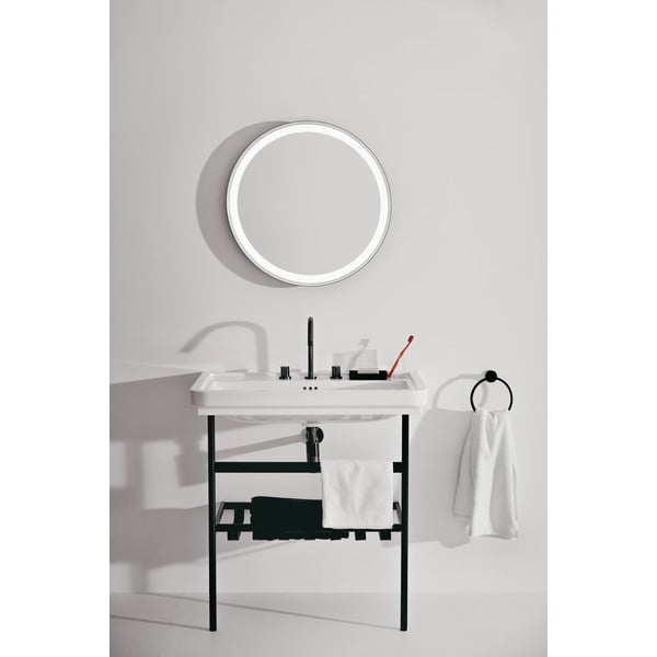 Iš metalo laikiklis kriauklei juodos spalvos 56x82 cm Conca – Ideal Standard-image-3