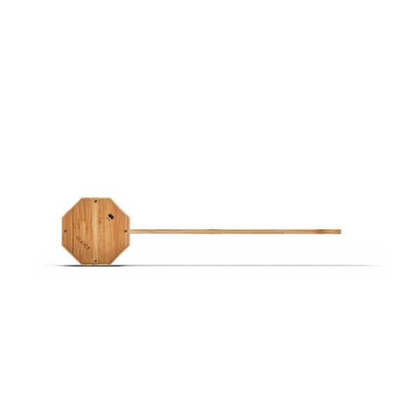 Iš bambuko stalinis šviestuvas natūralios spalvos LED (aukštis 39,5 cm) Octagon One – Gingko-image-3