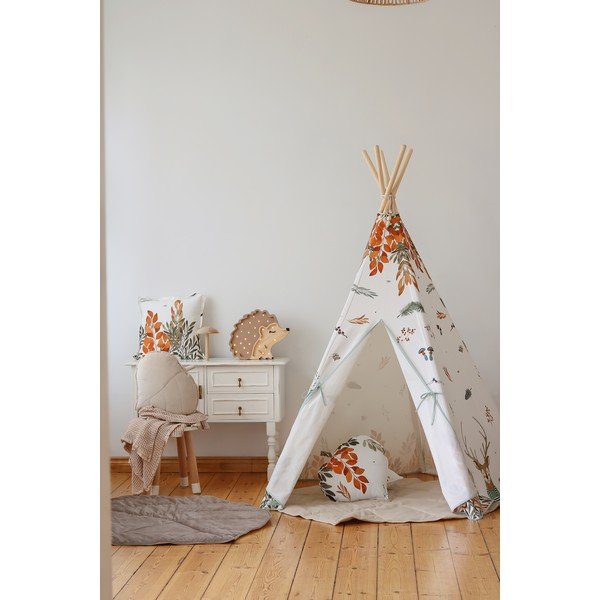 Rudos spalvos pušies medienos stalinis šviestuvas Little Lights Hedgehog, 30 cm ilgio-image-3