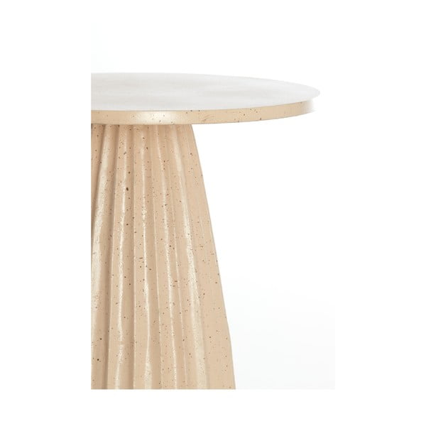 Iš metalo apvalios formos šoninis stalas ø 40 cm Veglia – Light & Living-image-1