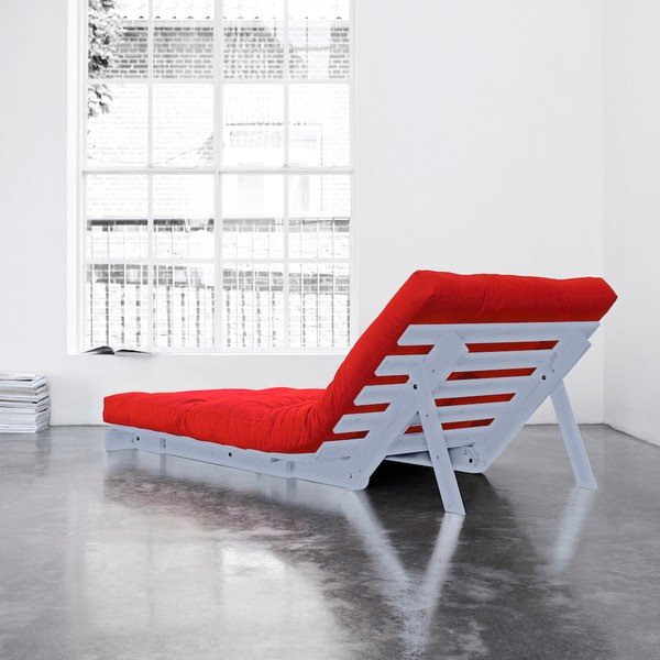 Kintamas fotelis "Karup Roots Cool Grey/Red-image-2